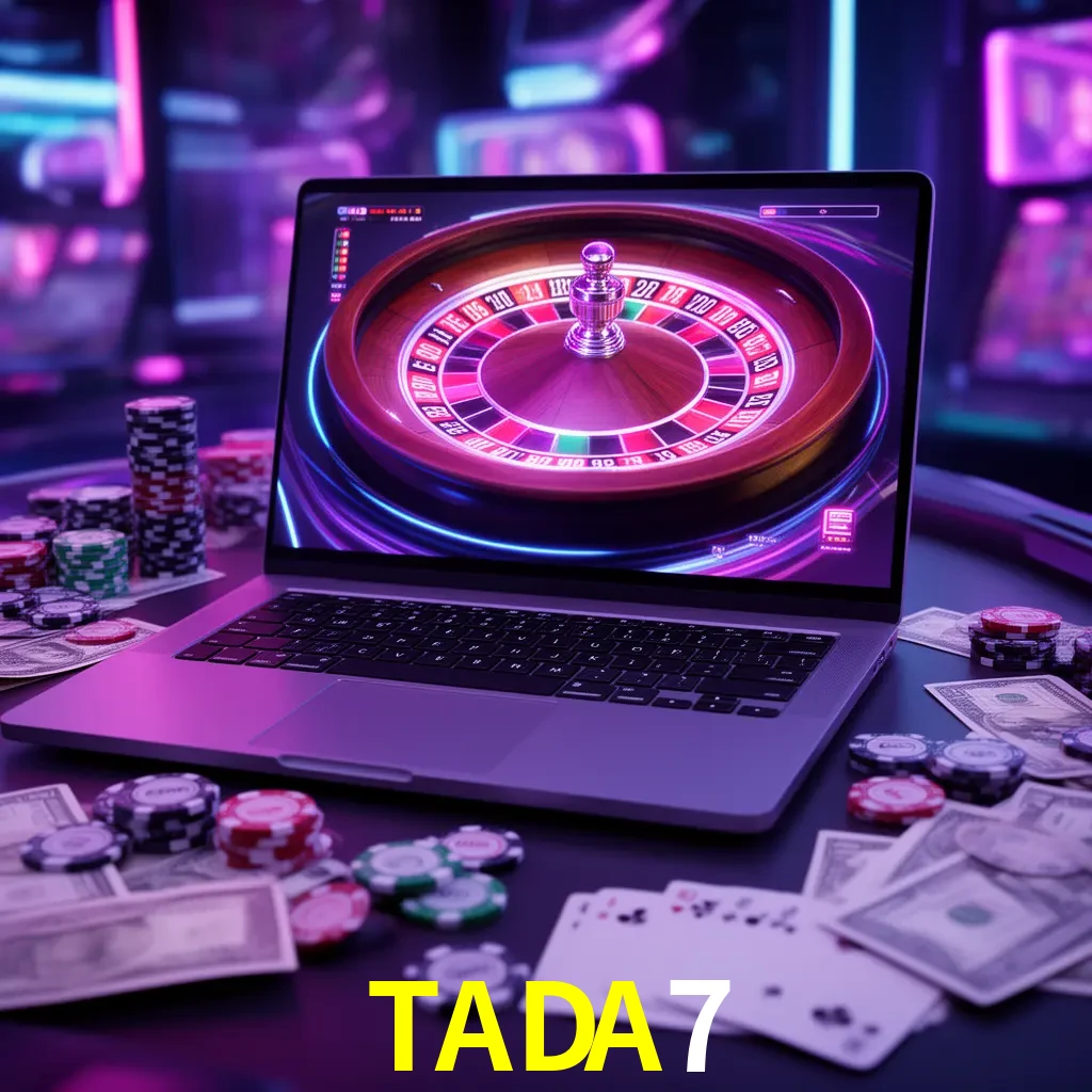 Centro móvil TADA7 con casino, cajero, bonos, app y acceso de cuenta para México